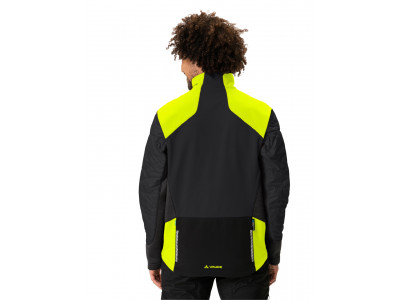 Vaude cyklistická bunda Minaki III, pánska, black/yellow - M