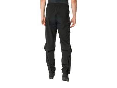 Vaude cyklistické nohavice Moab Rain, pánske, black - M
