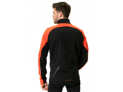 Vaude cyklistická bunda Posta Softshell VI, pánska, glowing red - M