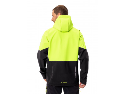 Vaude cyklistická bunda Qimsa Softshell, pánska, neon yellow - S