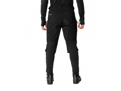 Vaude cyklistické nohavice Virt Softshell II, pánske, black/black - M