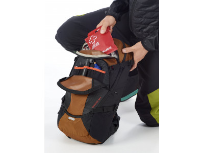 Vaude cyklistický batoh Moab Pro 16 II, unisex, hnedo-čierny - Vaude Moab Pro 16 II, umbra