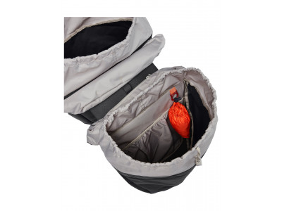 Vaude dvojitá taška na nosič TwinRoadster, black - Vaude Twinroadster, black