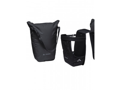 Vaude  dvojitá taška na nosič TwinShopper, black - Vaude TwinShopper, black