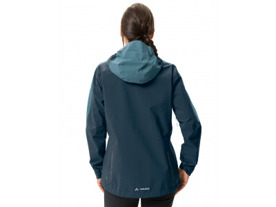 Vaude cyklistická bunda Moab Rain II, dámska bunda, dark sea uni - 38