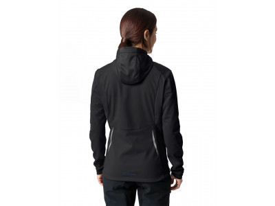 Vaude cyklistická bunda Qimsa Softshell, dámska, black uni - 38