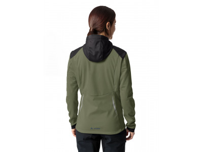 Vaude cyklistická bunda Qimsa Softshell, dámska, cedar wood - 38