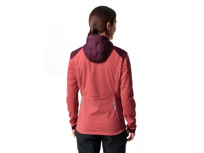 Vaude cyklistická bunda Qimsa Softshell, dámska, brick - 38