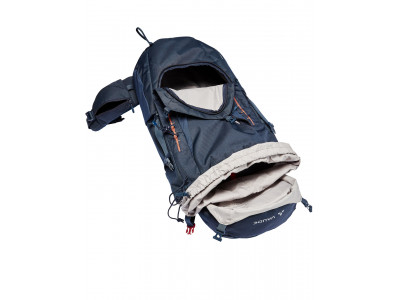 Vaude turistický batoh Asymmetric 42+8, unisex, eclipse - Vaude Asymmetric 42+8, unisex, eclipse