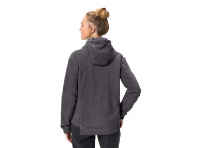 Vaude mikina s kapucňou Neyland Fleece, dámska, phantom black - 36