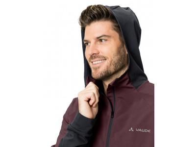 Vaude cyklistický dres All Year Moab FZ Hoody, pánsky, dark oak - M