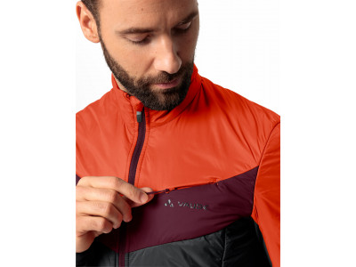Vaude cyklistická bunda Kuro Insulation Jacket, pánska, glowing red - M