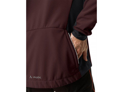 Vaude cyklistická bunda Kuro Softshell, pánska, dark oak - M