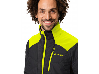 Vaude cyklistická bunda Minaki III, pánska, black/yellow - M