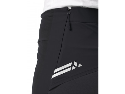 Vaude cyklistické nohavice Kuro Warm Hybrid, dámske, black - 38
