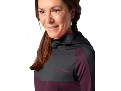 Vaude cyklistický dres Qimsa LS Shirt II, dámsky, cassis - 38