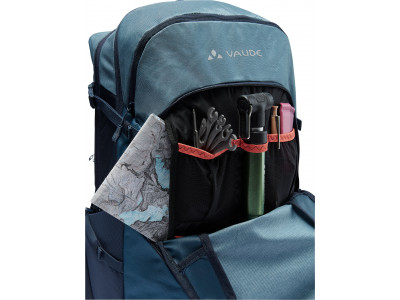 Vaude cyklistický batoh Bike Alpin 24+4, dámsky, blue gray - Vaude Bike Alpin 24+4 blue gray
