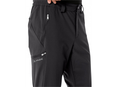 Vaude turistické nohavice Farley Stretch III, pánske, black - 48