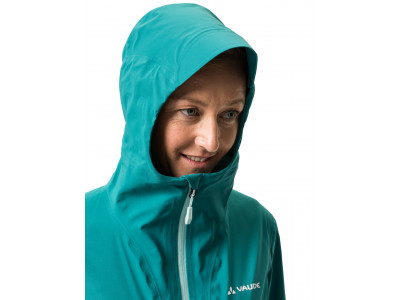 Vaude nepremokavá bunda Croz 3L III, dámska, wave - 36