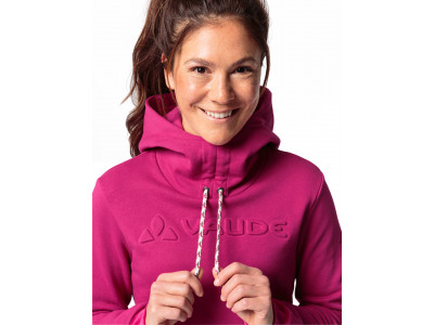 Vaude mikina s kapucňou Manukau III, dámska, rich pink - 36