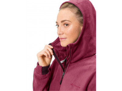 Vaude mikina s kapucňou Neyland Fleece, dámska, passion fruit - 36