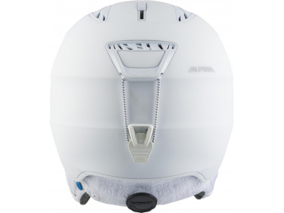 ALPINA Lyžiarska prilba GRAND LAVALAN biela mat - Veľkosť M (54-57 cm)