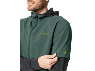 Vaude cyklistický dres All Year Moab FZ Hoody, pánsky, dusty forest - M