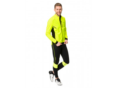 Vaude cyklistická bunda Kuro Softshell, pánska, neon yellow - M