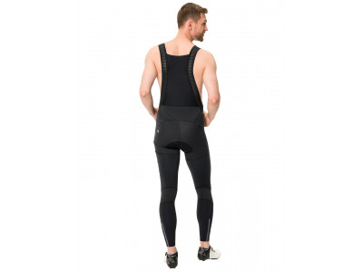 Vaude cyklistické nohavice Kuro Warm Bib, pánske, black - L