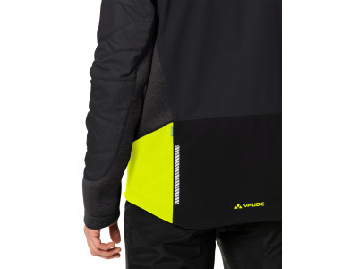 Vaude cyklistická bunda Minaki III, pánska, black/yellow - M