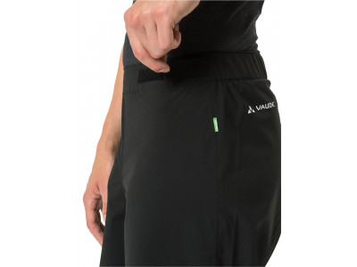 Vaude cyklistické nohavice Moab Rain, pánske, black - M