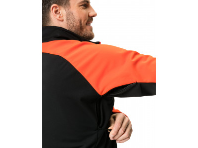Vaude cyklistická bunda Posta Softshell VI, pánska, glowing red - M