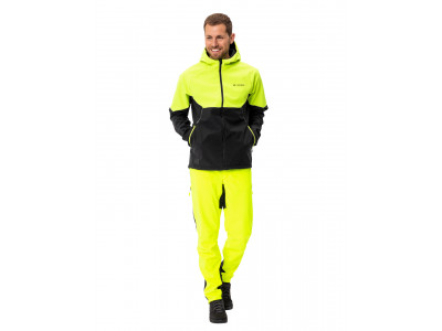 Vaude cyklistická bunda Qimsa Softshell, pánska, neon yellow - S