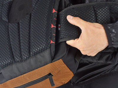 Vaude cyklistický batoh Moab Pro 16 II, unisex, hnedo-čierny - Vaude Moab Pro 16 II, umbra