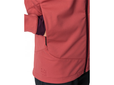 Vaude cyklistická bunda Qimsa Softshell, dámska, brick - 38