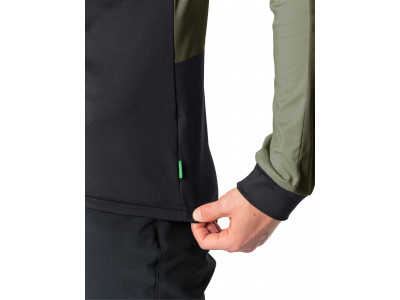 Vaude cyklistický dres Qimsa LS Shirt II, dámsky, khaki - 40