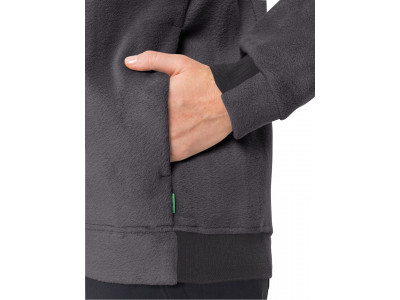 Vaude mikina s kapucňou Neyland Fleece, dámska, phantom black - 36