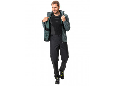 Vaude cyklistické nohavice All Year Moab 2in1 Rain, pánske, black - M
