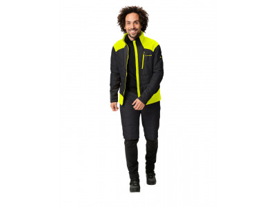 Vaude cyklistická bunda Minaki III, pánska, black/yellow - M
