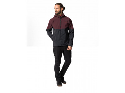 Vaude cyklistická bunda Qimsa Softshell, pánska, dark oak - M