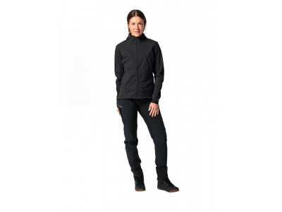 Vaude cyklistická bunda Qimsa Softshell, dámska, black uni - 38