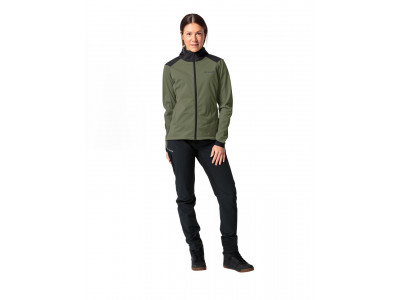 Vaude cyklistická bunda Qimsa Softshell, dámska, cedar wood - 38