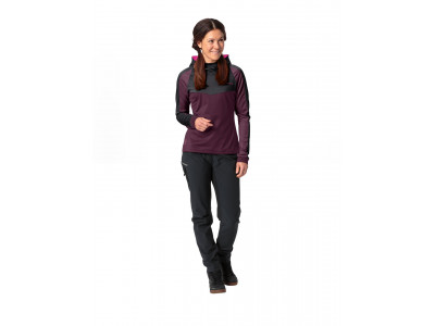 Vaude cyklistický dres Qimsa LS Shirt II, dámsky, cassis - 38