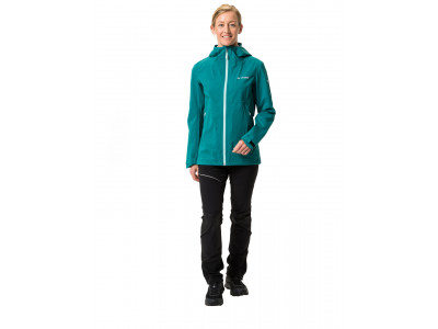 Vaude nepremokavá bunda Croz 3L III, dámska, wave - 36