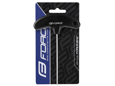 FORCE kľúč inbus 3x100mm, čierny