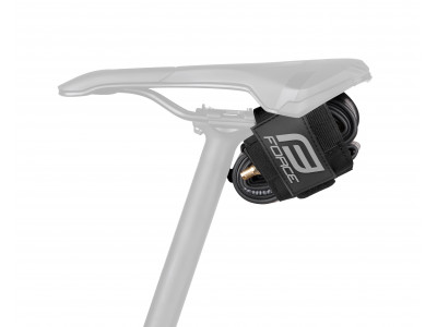 FORCE taška/organizér WHIP PRO na suchý zips, čierna
