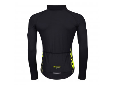 FORCE dres SPIKE dlhý rukáv, čierno-fluo