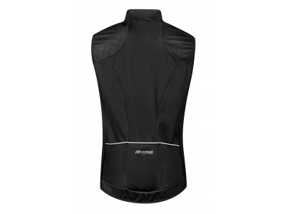 FORCE vesta LASER neprefúkavá, čierna - 3XL