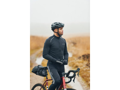 Vaude cyklistický dres Matera LS, pánsky, black