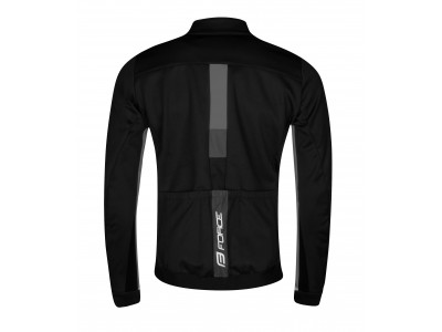 FORCE bunda FROST softshell pánska, čierno-šedá - 3XL